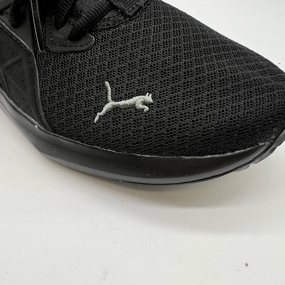 Puma Unisex Black Athletic Sneakers - Picture 5 of 10